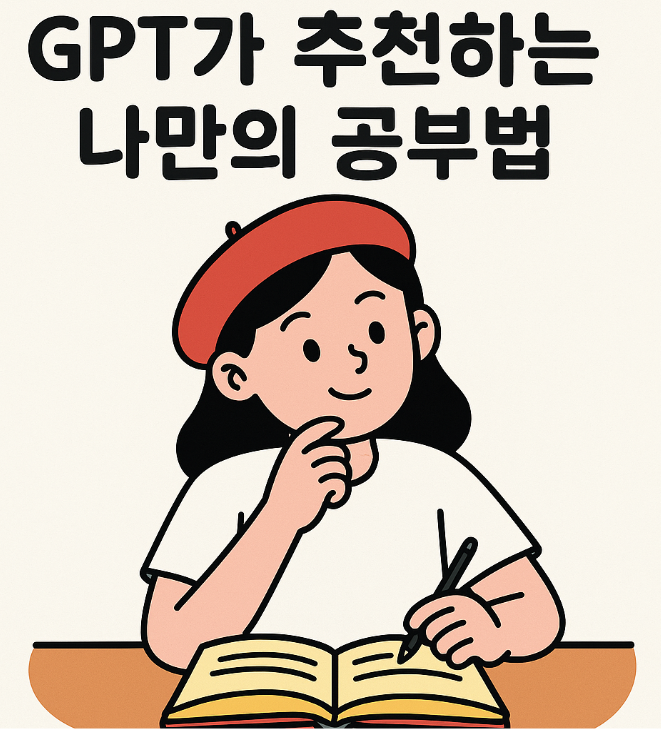 [프롬프트] GPT로 찾는 나만의 공부법 – 집중력과 성향에 맞춘 AI 프롬프트 세트